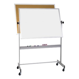 Magnetic Markerboard/Corkboard w/ Aluminum Frame