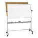 Magnetic Markerboard/ Corkboard w/ Aluminum Frame