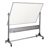Platinum Series Double-Sided Markerboard w/ Aluminum Frame