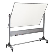 Platinum Series Double-Sided Markerboard w/ Aluminum Frame
