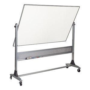 Platinum Series Double-Sided Laminate Markerboard w/ Aluminum Frame