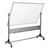 Platinum Series Double-Sided Laminate Markerboard w/ Aluminum Frame