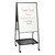 Wheasel Presentation Easel w/ Porcelain-on-Steel Markerboard