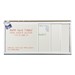 Horizontal Sliding Dry Erase Board w/ Four Panels