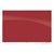 Visionary Colors Magnetic Glass Dry Erase Markerboard - Red