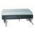 AdapTable Mobile Convertible Bench Cafeteria Table - Shown w/ Gray Nebula laminate - Four tables shown closed & nested