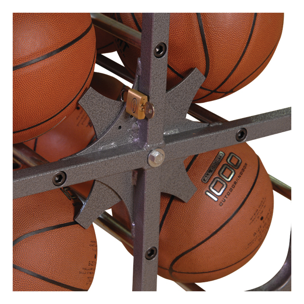 Lockable Ball Cart<br>Locking mechanism