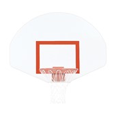 Fan-Shaped Steel Backboard