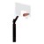 Fixed-Height Playground Basketball System w/ Perforated Steel Backboard (Pole padding sold separately)