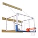 Side-Fold Wall-Mount Rectangle Glass Basketball System