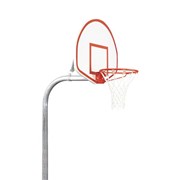 Tough-Duty Playground Basketball System