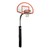 Heavy-Duty Playground Basketball Hoop w/ Finished Aluminum Backboard<br>Padding not included