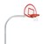Mega-Duty Playground Basketball System w/ Finished Aluminum Fan Backboard