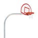 Mega-Duty Playground Basketball System w/ Finished Aluminum Fan Backboard