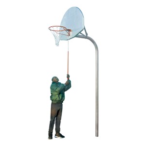 Removable Basketball Hoop & Bracket Package