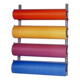 Four High Paper Dispenser/Cutter Wall Rack