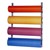 Four High Paper Dispenser/Cutter Wall Rack