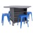 Clover Creation Cube w/ High-Pressure Laminate Top (30" H)