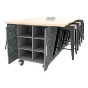 EDnormous Table w/ Butcher Block Top