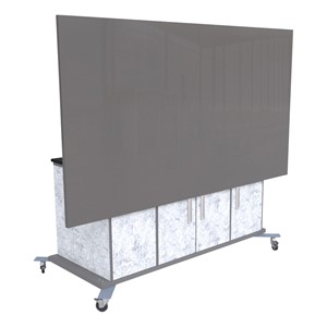 Limber Sit-to-Stand Workstation w/ Tiltable Powder-Coated Top