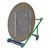Edge-Stacking Adjustable Round Folding Table Truck (10 Table Capacity) - Table sold separately