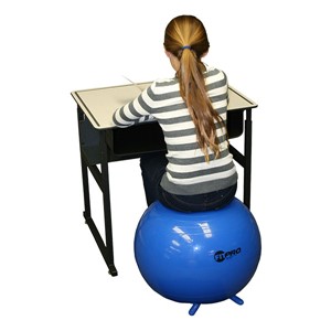 FitPro Classroom Balance Ball Chair w/ Legs