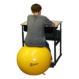 FitPro Classroom Balance Ball Chair w/ Legs (25 1/2" Diameter)