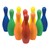 Bowling Pin Set - Multi-color foam set shown