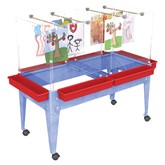 Six-Station Space Saver Easel