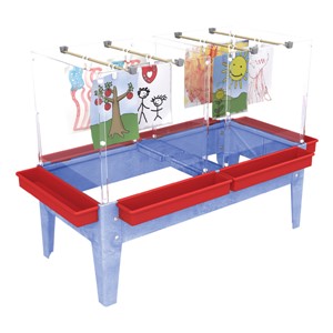Toddler Space Saver Easel - Six Stations