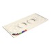 Indoor/Outdoor Train Route Board w/ Wabash Freight Train