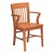 Americana Wooden Library Arm Chair