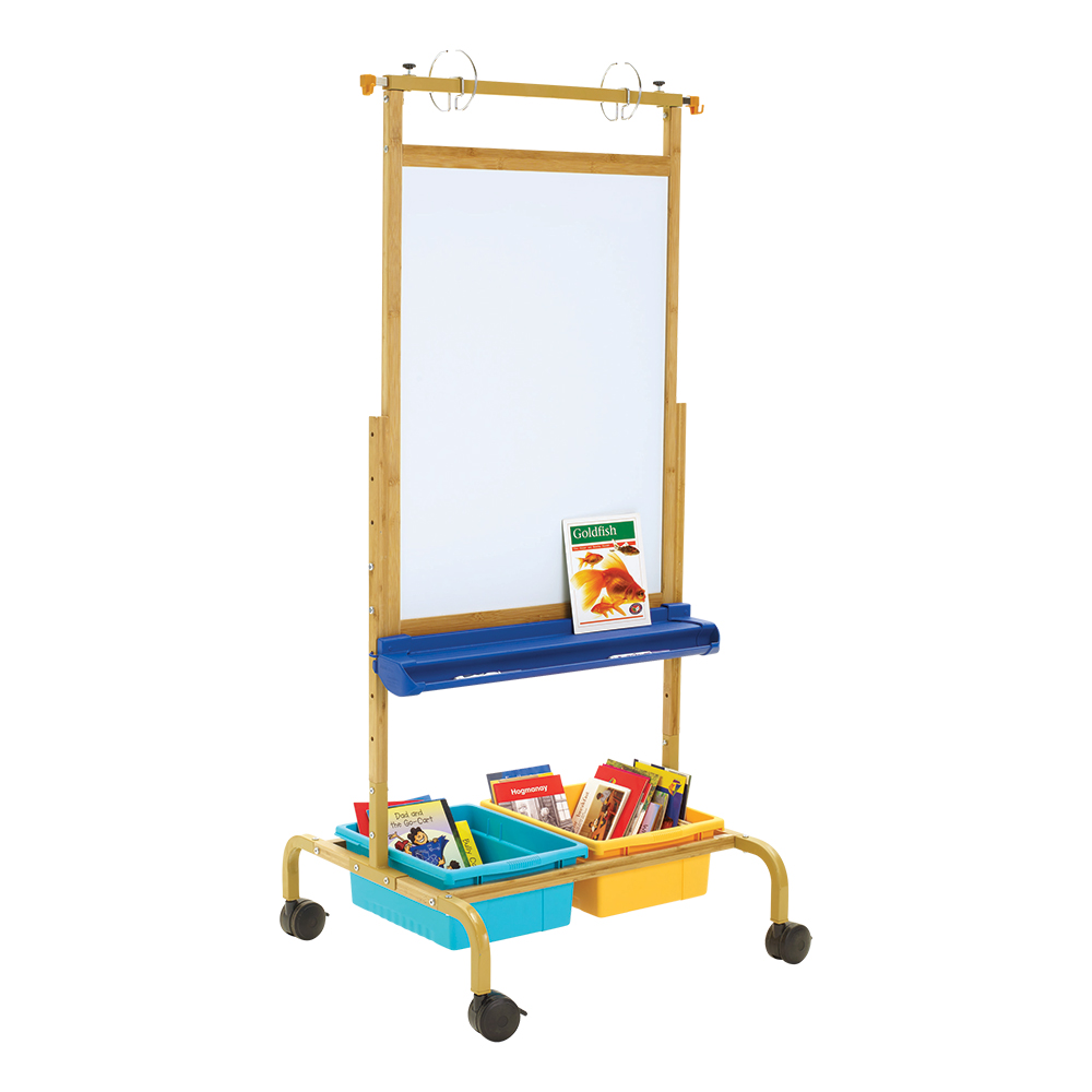 Bamboo Deluxe Chart Stand - Vibrant Mix Tub Color Combo