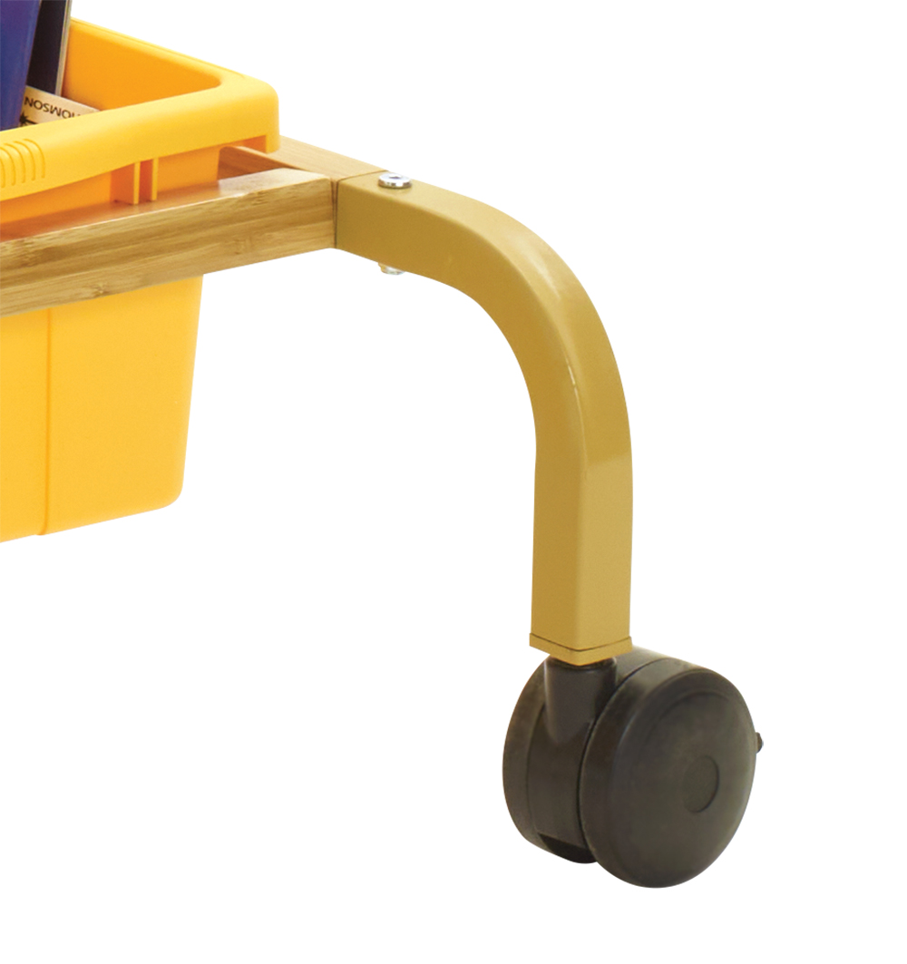 Bamboo Deluxe Chart Stand - Vibrant Mix Tub Color Combo