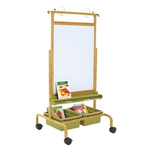 Bamboo Deluxe Chart Stand - Sage Tub Color Combo