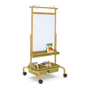 Bamboo Deluxe Chart Stand - Sage Tub Color Combo
