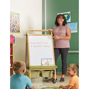 Bamboo Early Learning Station - Sage Tub Color Combo