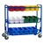 Library on Wheels w/ 18 Small Tubs