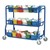 Library on Wheels w/ 18 Small Tubs