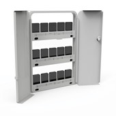 Wall-Mounted Phone Storage Cabinet