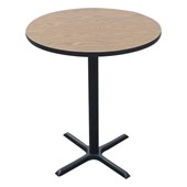 Round Bar-Height Café Table