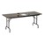 Melamine Top Folding Table - Fixed Height (36" W x 72" L)
