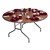 Round Melamine Top Folding Banquet Table