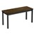 High-Pressure Laminate Library Table - Walnut