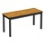 High-Pressure Laminate Library Table - Oak