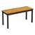 High-Pressure Laminate Library Table - Oak