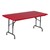 Colorful Blow-Molded Plastic Folding Table