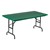 Colorful Blow-Molded Plastic Folding Table - Adjustable Height (24" W x 48" L)