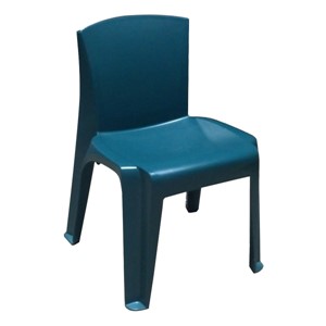 RazorBack Plastic Stack Chair - Teal