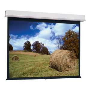 Advantage Manual Ceiling-Recessed Screen w/ CSR
